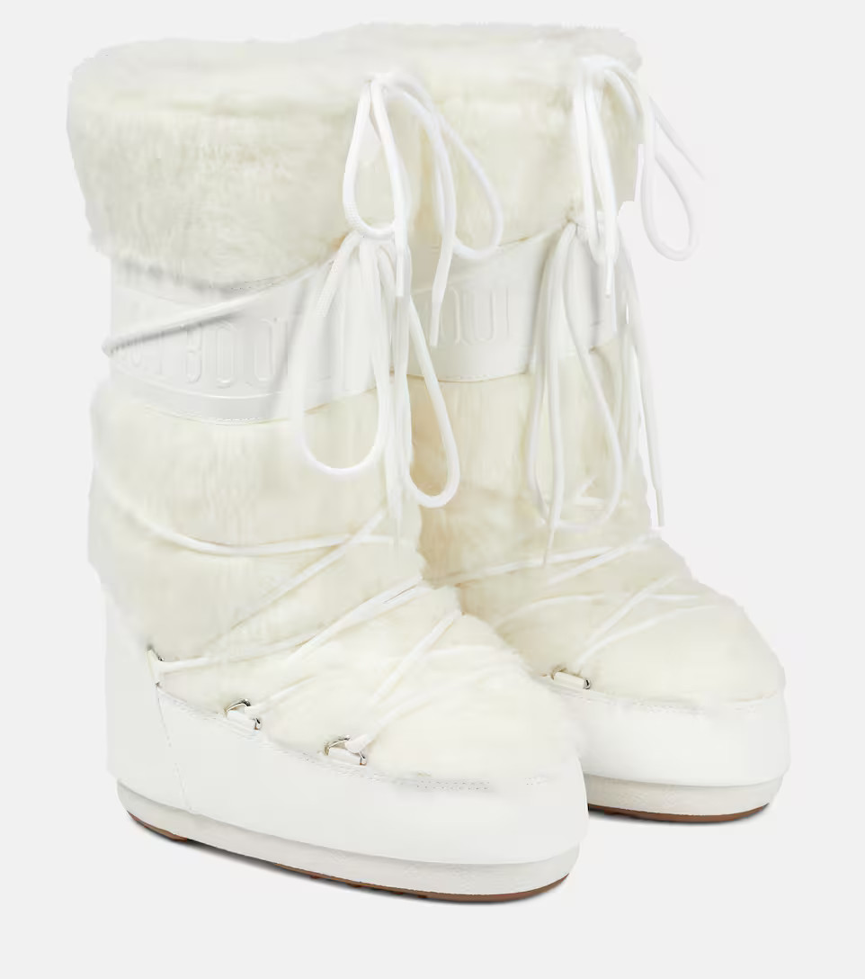 Icon faux fur-trimmed snow boots | Mytheresa (US/CA)