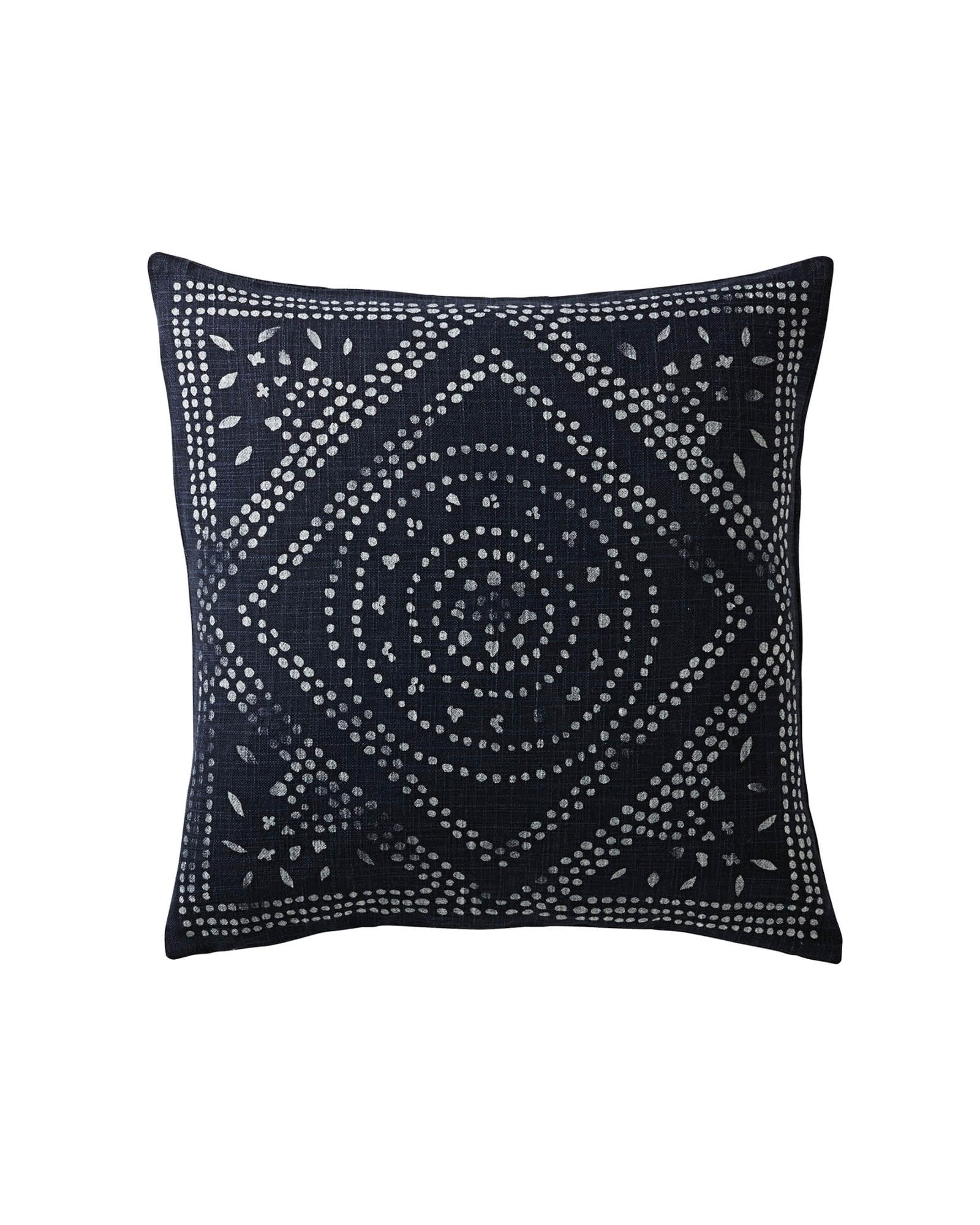 Camille Diamond Medallion Pillow Cover | Serena and Lily