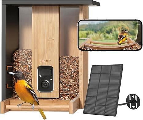 NETVUE Birdfy® AI Smart Bird Feeder with Camera Solar Powered, Lifetime AI Identify 6000+ Bird S... | Amazon (US)