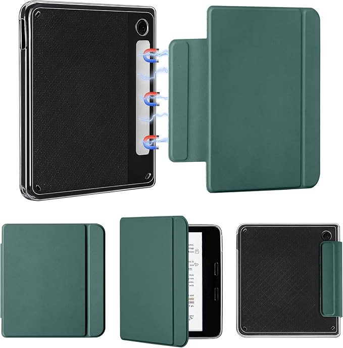Magnetic Detachable Case for 7" Kobo Libra Colour (2024) / Kobo Libra 2 (2021), Slim PU Leather C... | Amazon (US)