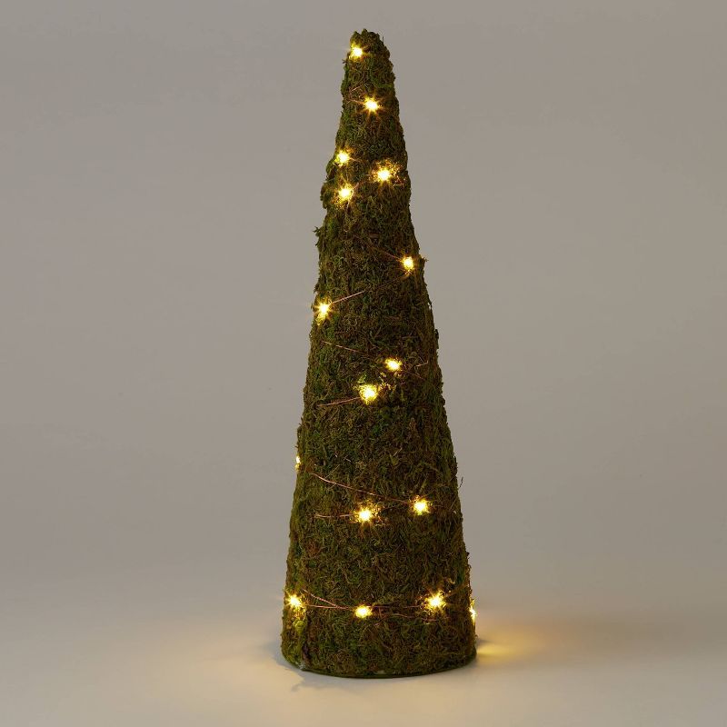 15" Pre-lit Decorative Moss Tree - Wondershop™ | Target