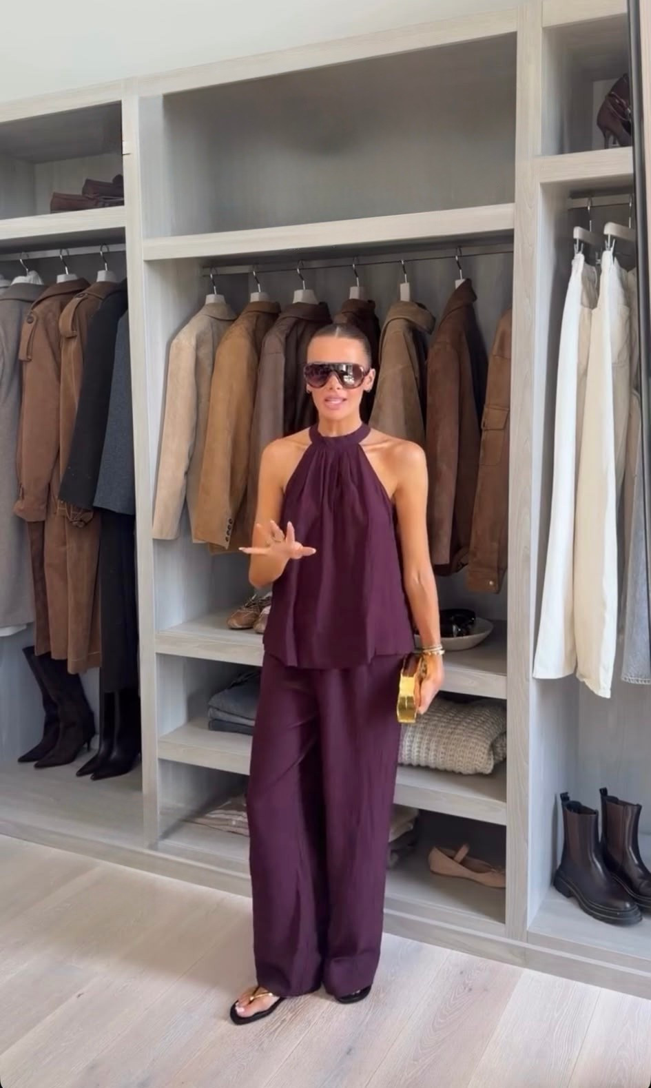 This co ord! OBSESSED! So lightweight for summer & I love the shape! Colour too! Wearing a size 8 in top and trousers! 

And the sunglasses are giving!! 🤌🏼

#LTKuk #LTKspring #LTKsummer