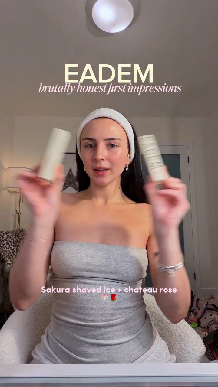 EADEM dropped 2 pink shades🌸🩶🧖🏻‍♀️

What do you guys think? Would you pick up these pink shades?

Let’s discuss my first impressions xx

Comment LINK for the product details <333

#eadem #makeupfirstimpressions #makeupreviews #newmakeuplaunch #lipproducts
