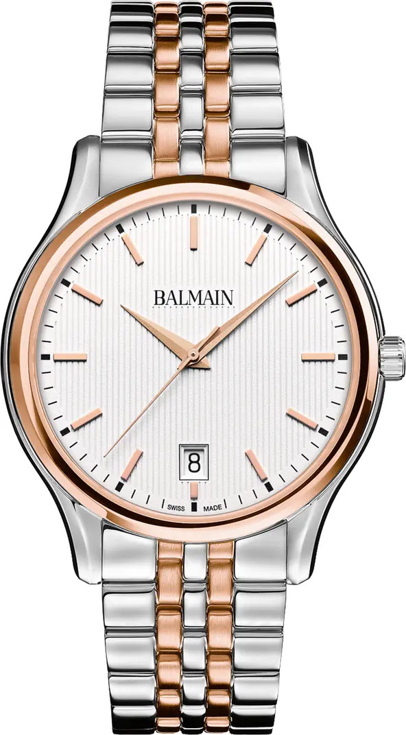 Beleganza Gent Two-Tone Bracelet Watch, 40mm | Nordstrom