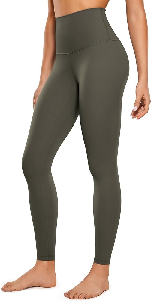 CRZ YOGA Butterluxe Super High Waist Leggings 28" - Full Length Buttery Soft Womens Yoga Pants Ov... | Amazon (US)