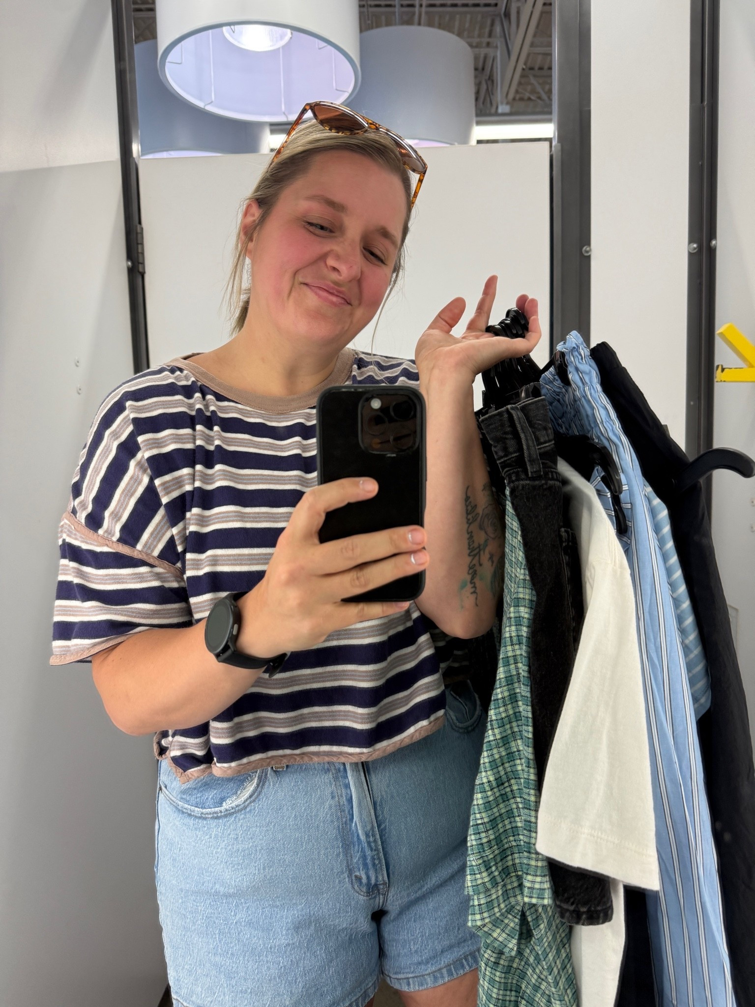 Wearing 12/L in everything!