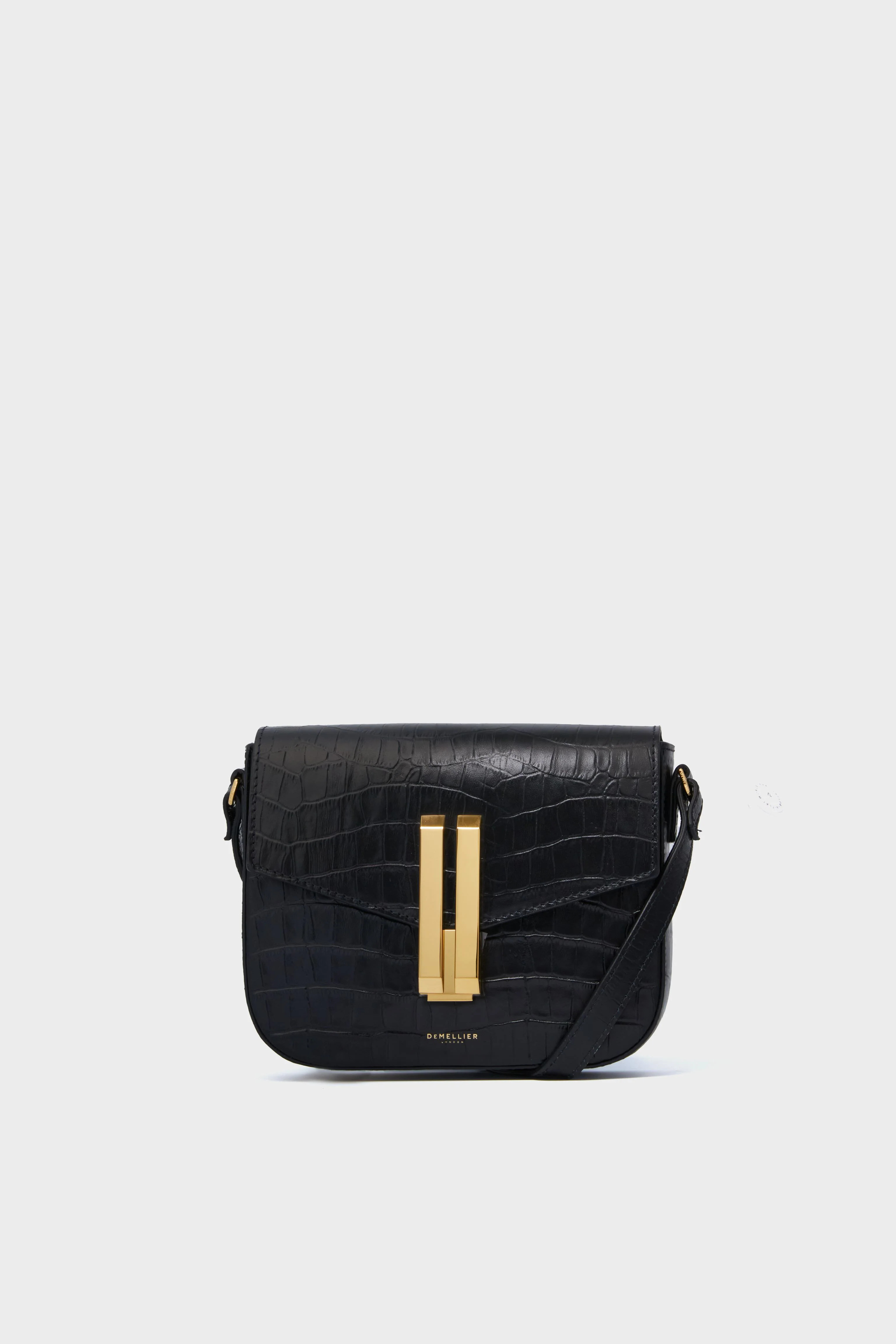 Black Croc Small Vancouver Bag | Tuckernuck (US)