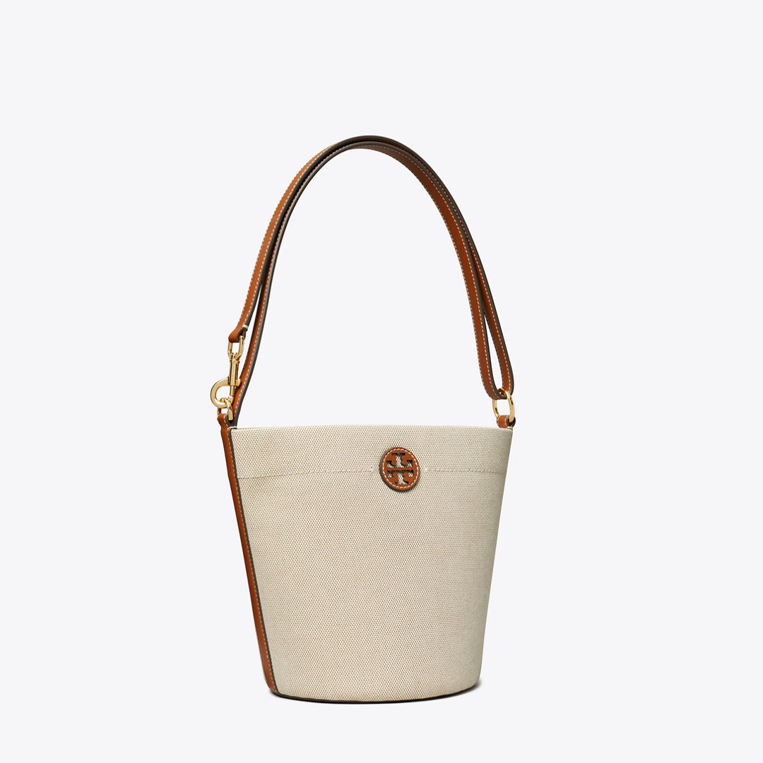 Tory Burch Canvas Bucket Bag | Tory Burch (US)