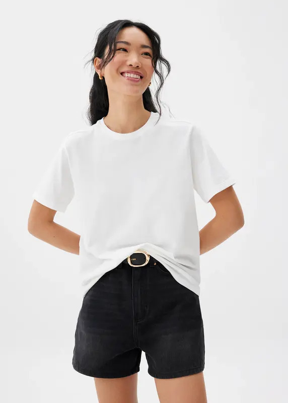 Avery Round Neck Tee | Love, Bonito USA
