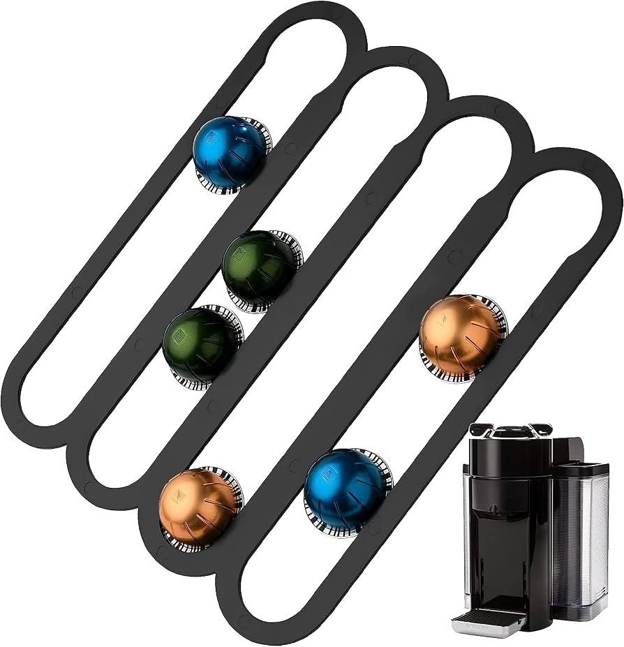 IMPRESA Coffee Capsule Holder for Nespresso VertuoLine Capsule Pods - Nespresso Vertuo Pod Holder... | Amazon (US)