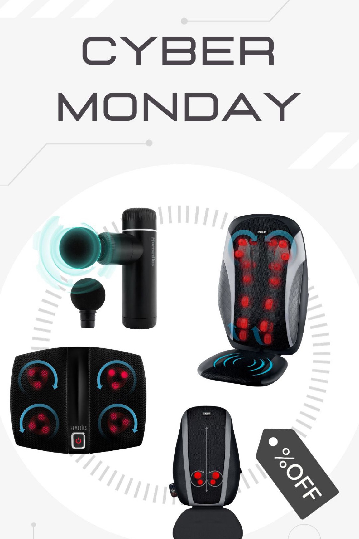 You can’t miss this homedics sale! Just like a masseuses in the box send to your home! #walmartpartner 

#cybermondaysale #liktkit  #walmartfinds #IYWYK #LTKLTKcyberWeek #LTKholiday #ltketkit/cyberweek

#LTKCyberWeek #LTKsalealert #LTKHoliday