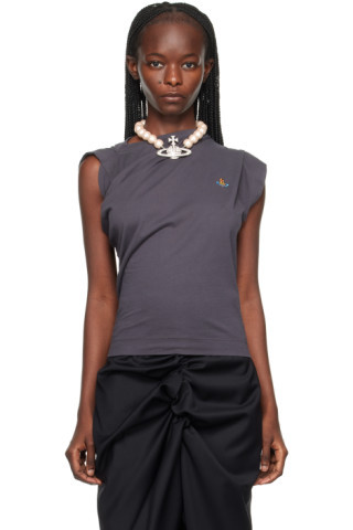 Vivienne Westwood - Gray Hebo T-Shirt | SSENSE