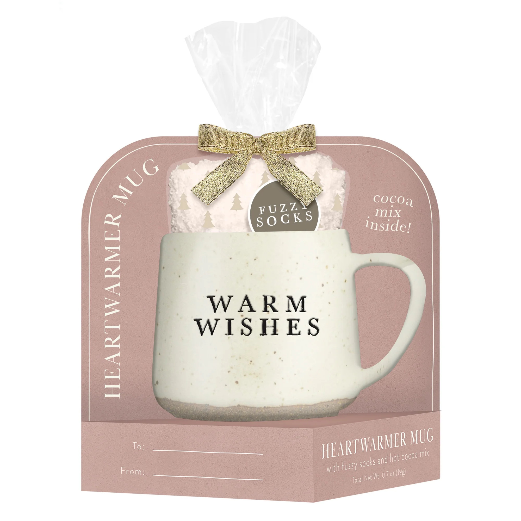 Warm Wishes BRR Mug Holiday Gift Set with Socks and Cocoa | Walmart (US)