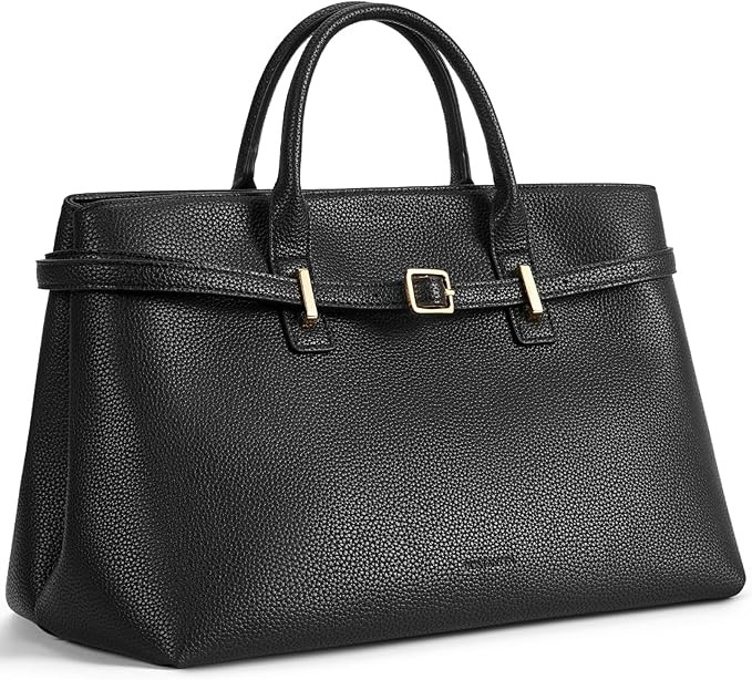 BOSTANTEN Top Handle Purses for Women Vegan Leather Tote Satchel Bag Designer Fall Winter Handbag... | Amazon (US)