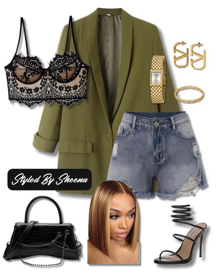 Date Night Outfit Inspo 


summer outfits, spring outfits, oversized blazer, distressed denim shorts, lace top, black wrap heels, top handle mini black bag, Valentino earrings, gold jewelry, Amazon Outfits

#LTKitbag #LTKstyletip #LTKshoecrush