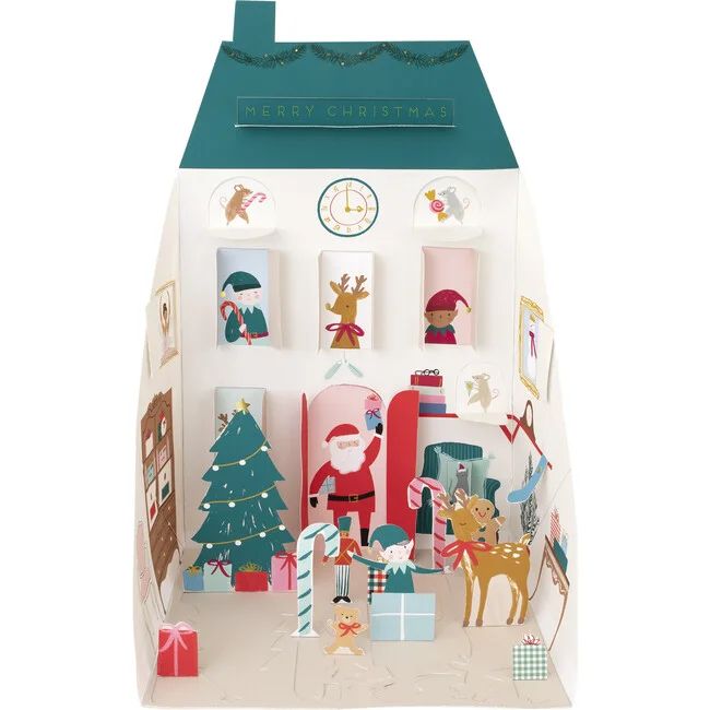 Santa's House Pop Up Advent Calendar | Maisonette