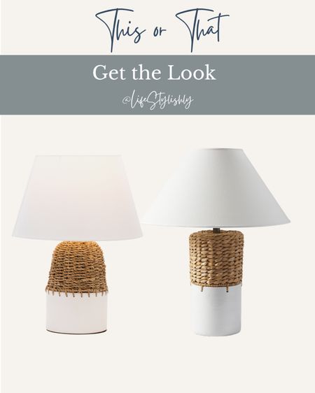 Seagrass Lamp

#LTKhome