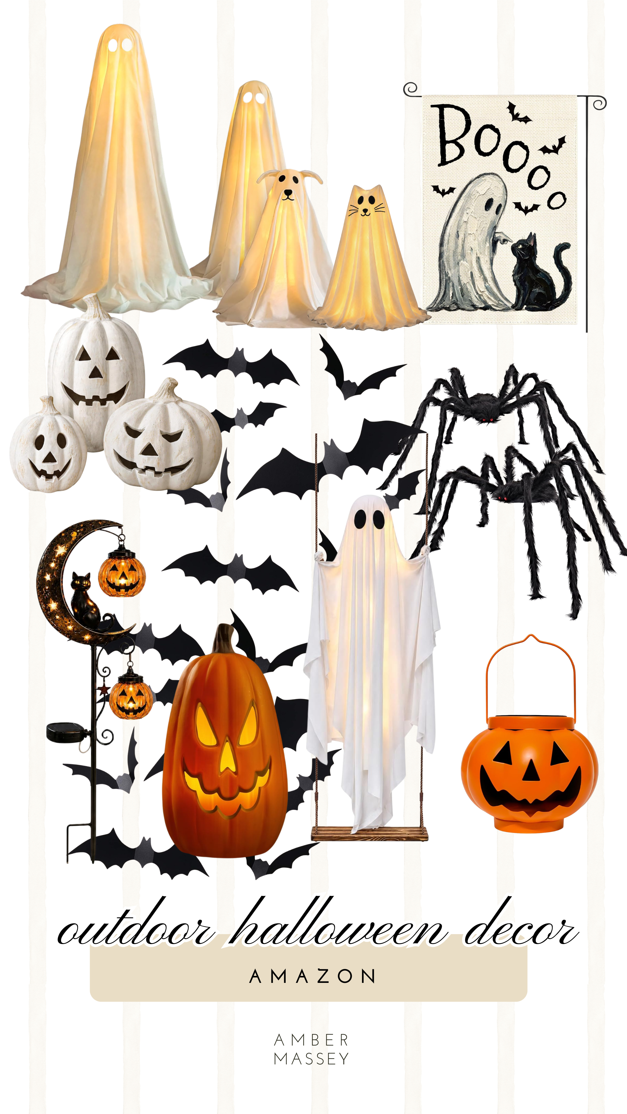 the cutest outdoor halloween decor!

fall, home decor, seasonal decor 

 #LTKmomlife #LTKSeasonal #LTKHome