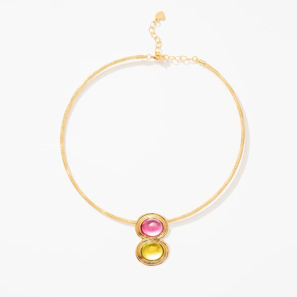 Violet Necklace in Citrus | Frasier Sterling