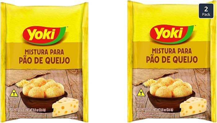 Cheese Bread Mix - Mistura para Pão de Queijo - Yoki - 8.80 oz (250g) - GLUTEN-FREE - (PACK OF 0... | Amazon (US)