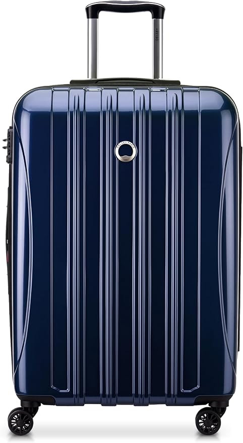 DELSEY PARIS Helium Aero Hardside Expandable Luggage with Spinner Wheels, Blue Cobalt, Checked-Me... | Amazon (US)