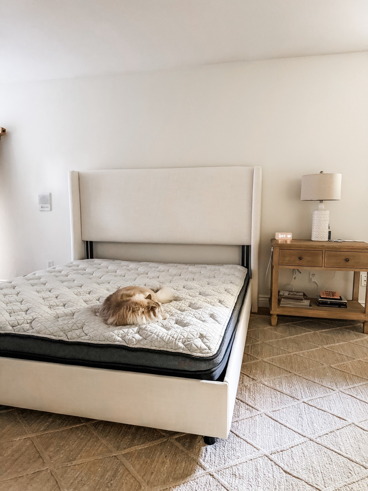 My new bed is EVEN BETTER than I dreamed!!! Love it! My boxspring arrives tomorrow and will show you a better look (and up close) once it’s all set up. It’s from Wayfair. I bought it on sale when it was a deeper discount - it’s currently 15% off.

#LTKSaleAlert #LTKHome