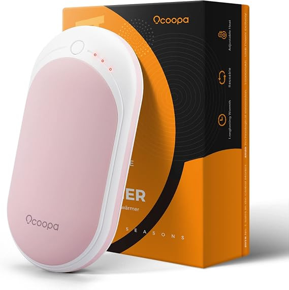 OCOOPA HotPal Rechargeable Hand Warmer, Electric Handwarmer,Portable Pocket Heater, Heat Therapy ... | Amazon (US)