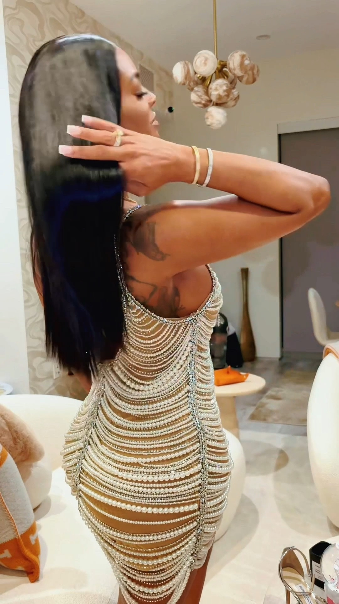 The Perfect 🤩 Dress and coat for any event. It’s no such thing as overdressed 🥰