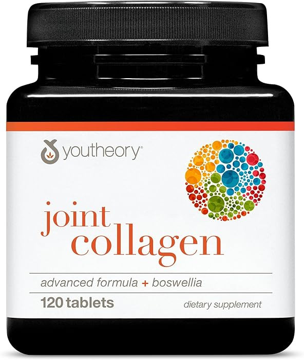 Youtheory Joint Collagen Advanced - Contains Undenatured Type II Collagen & Herbal Ingredients - ... | Amazon (US)