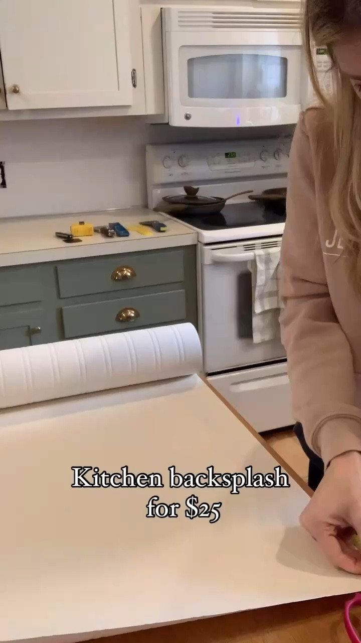 Last January, I added this super simple diy Beadboard backsplash using pre-pasted, paintable wallpaper from @loweshomeimprovement and it has been the best budget-friendly project in my home!  

It took me a couple naptimes, but anyone could get it done in a day with no distractions! 

Comment “SHOP” and you’ll get the items I used sent to your inbox! 

Affordable home projects, budget friendly backsplash, cozy kitchen, cottage home decor, cottage kitchen 

#LTKFindsUnder50 #LTKStyleTip #LTKHome