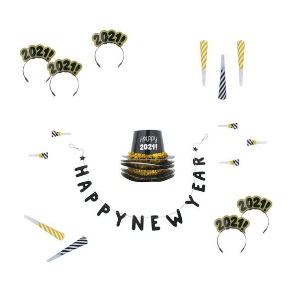 Box of 5 New Year's Eve Party Kit - Spritz™ | Target