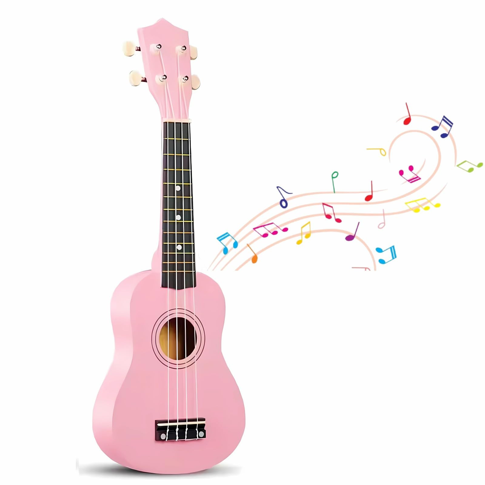 Kids Child Children Wooden Acoustic Guitar Ukulele 21 Inch 4 String Musical Instruments Perfect F... | Amazon (US)