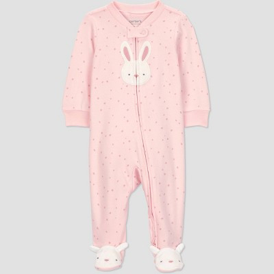 Carter's Just One You® Baby Girls' Easter Bunny Sleep N' Play - Pink 6M | Target