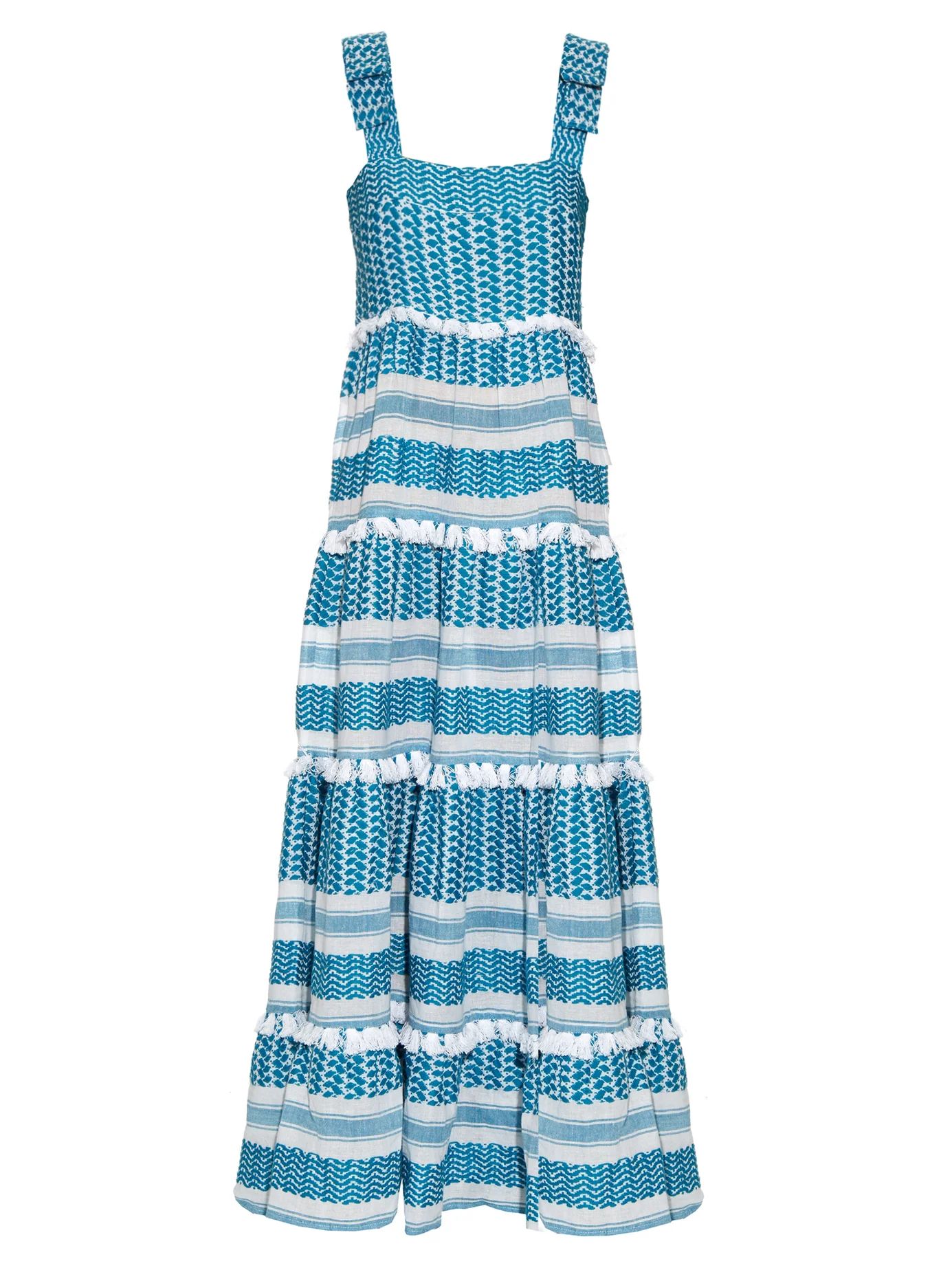 Amal tiered cotton maxi dress | Matches (US)