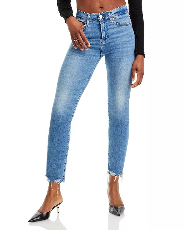 Le High Rise Straight Ankle Jeans | Bloomingdale's (US)