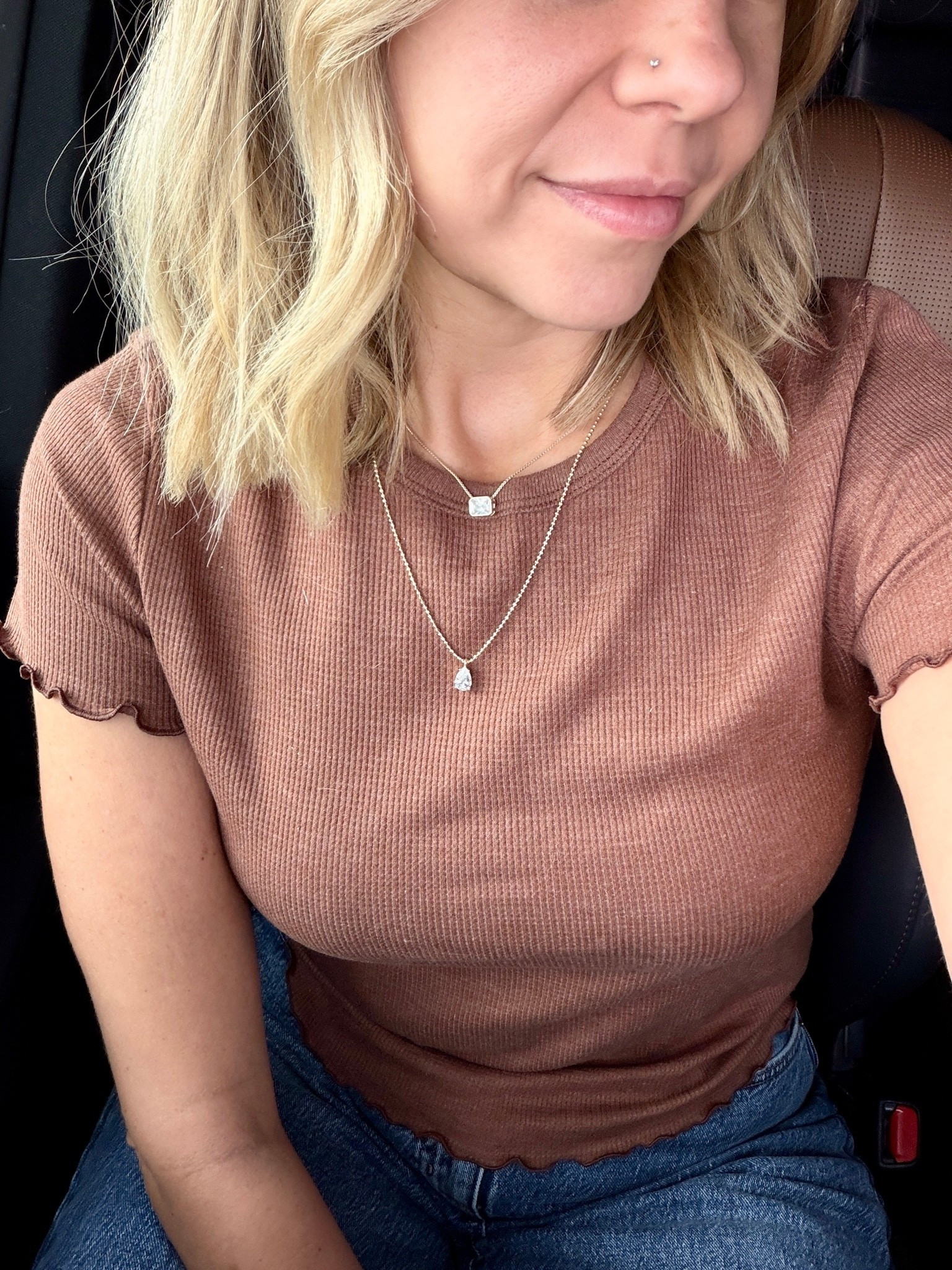 Been wearing this waterproof necklace on repeat!!! I’ve even been swimming in it! It actually came with three necklaces all in one and I removed the third one because I just wanted the two.

#LTKootd