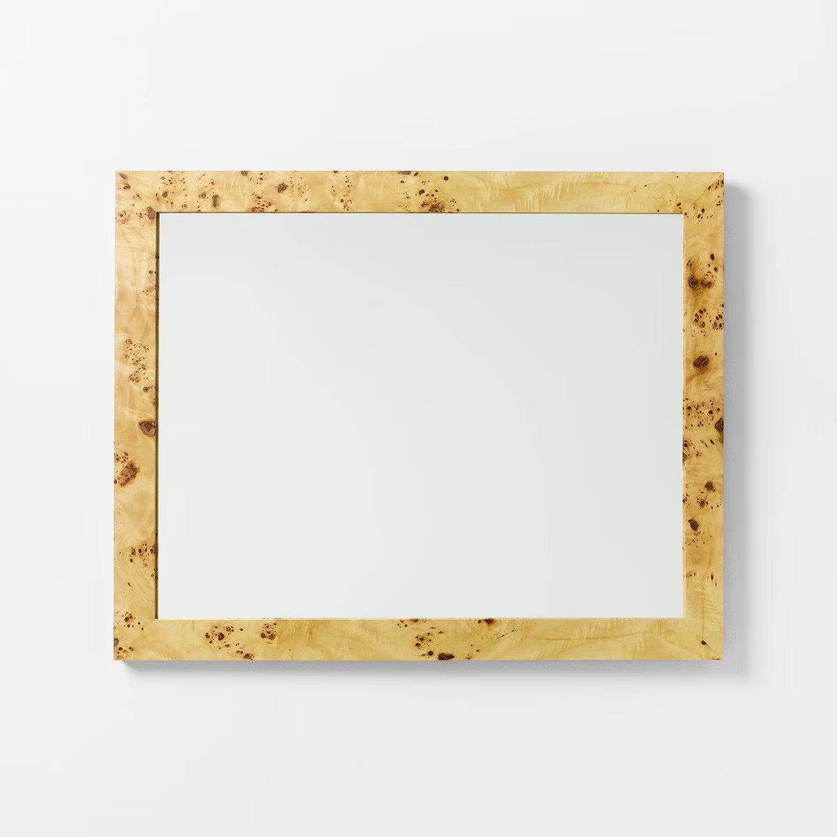 24"x30" Burl Wood Wall Mirror - Threshold™ designed with Studio McGee | Target