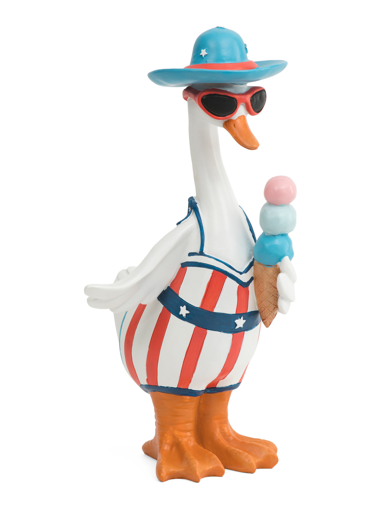 Duck With Ice Cream And Sunglasses Figurine | TJ Maxx