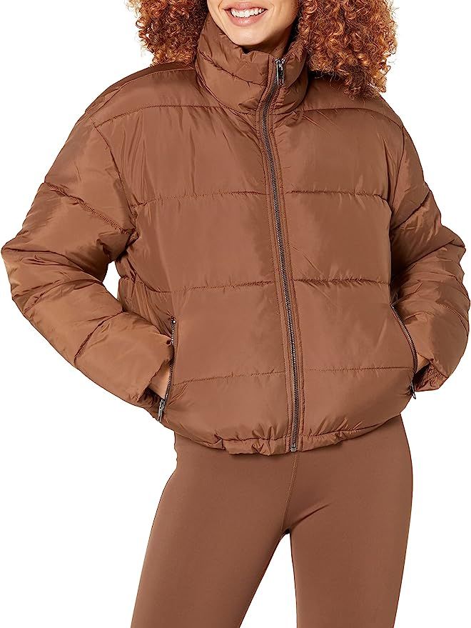 The Drop Women's Ari Cropped Puffer Jacket | Amazon (US)