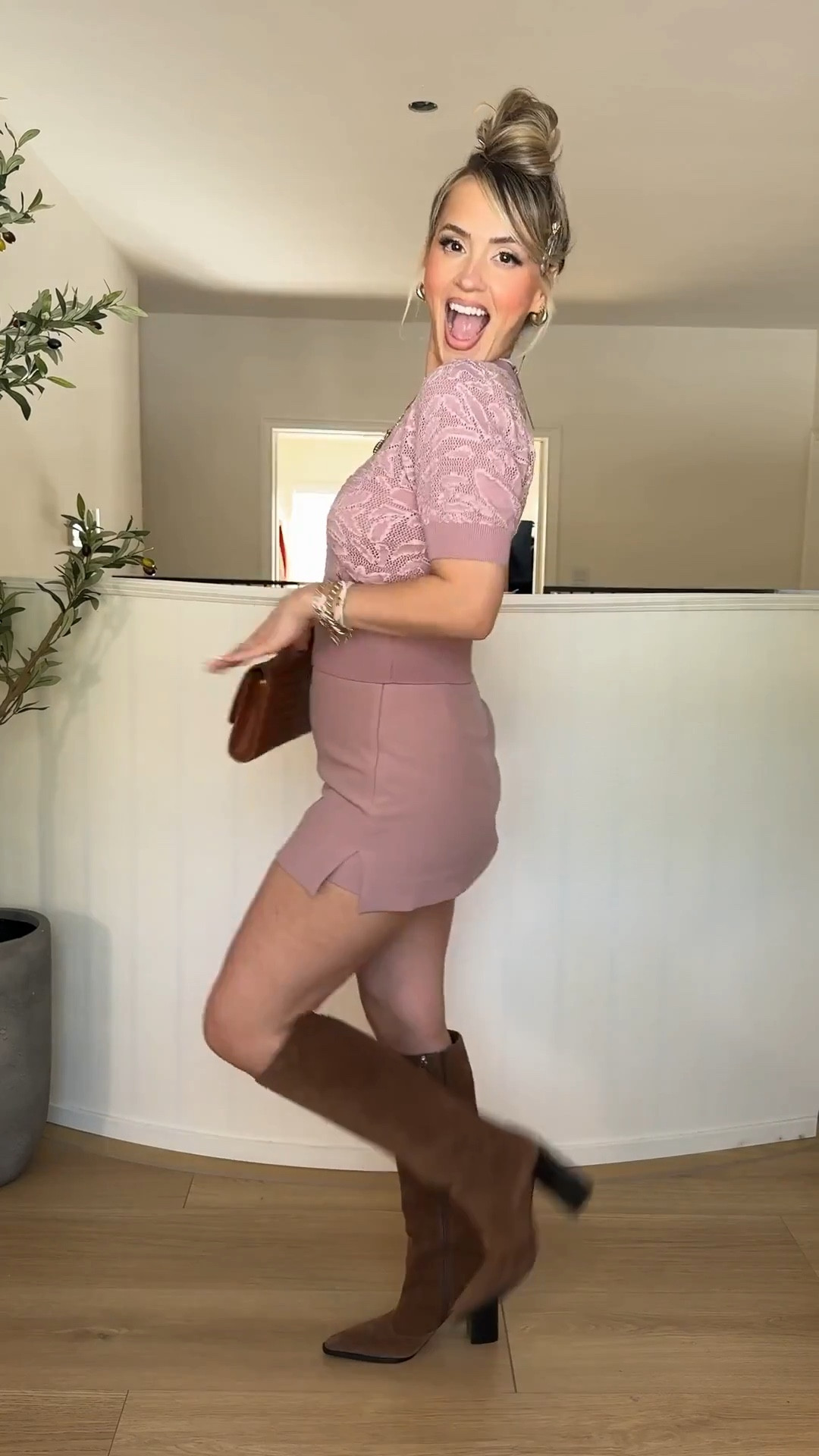 Pink brunch look 💕✨

Size 4 in skort | small in top 

#LTKootd #LTKgrwm #LTKPetite