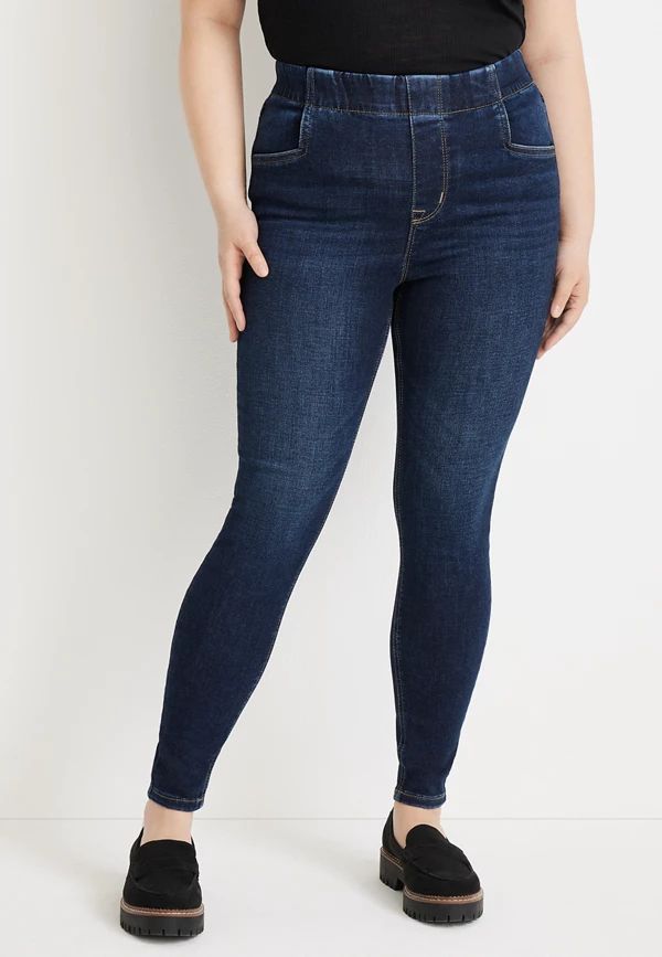 m jeans by maurices™ Cool Comfort Mid Fit Pull On Ankle Jegging | Maurices