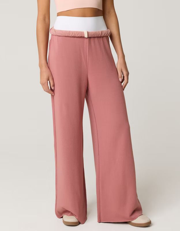 OFFLINE By Aerie OTT Fleece Super Wide Leg Pant | Aerie