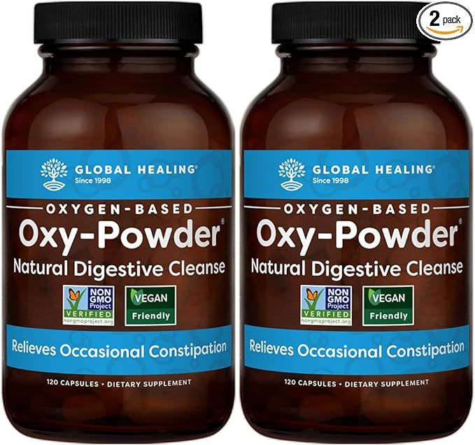 Global Healing Center Oxy-Powder Colon Cleanse Detox - Oxygen Based Safe and Natural Intestinal C... | Amazon (US)