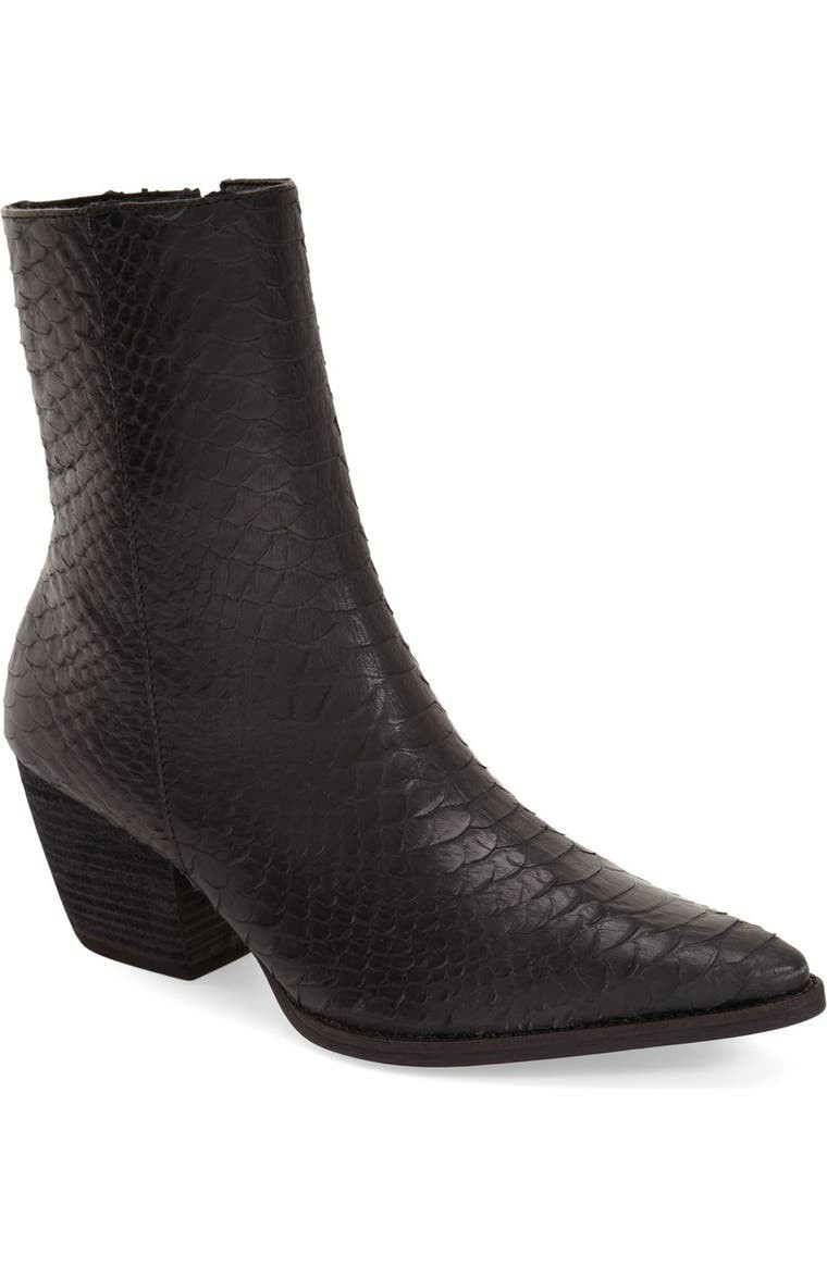 Caty Western Pointed Toe Bootie | Nordstrom