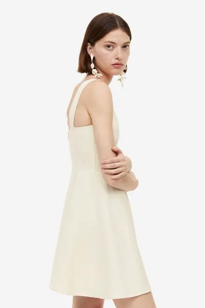 Flared-skirt Mini Dress | H&M (US + CA)