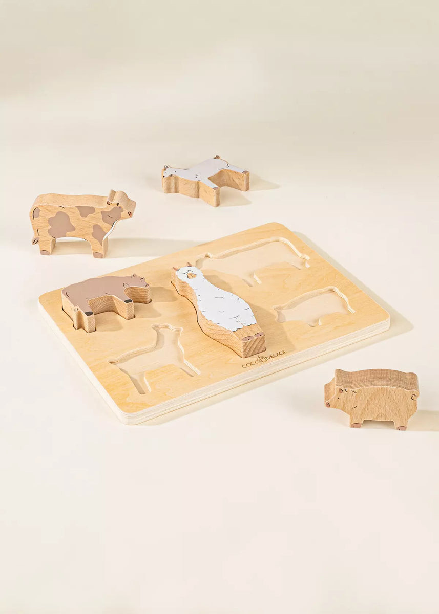 Set of 5 Barn Animals - Animals Toys | Coco Village