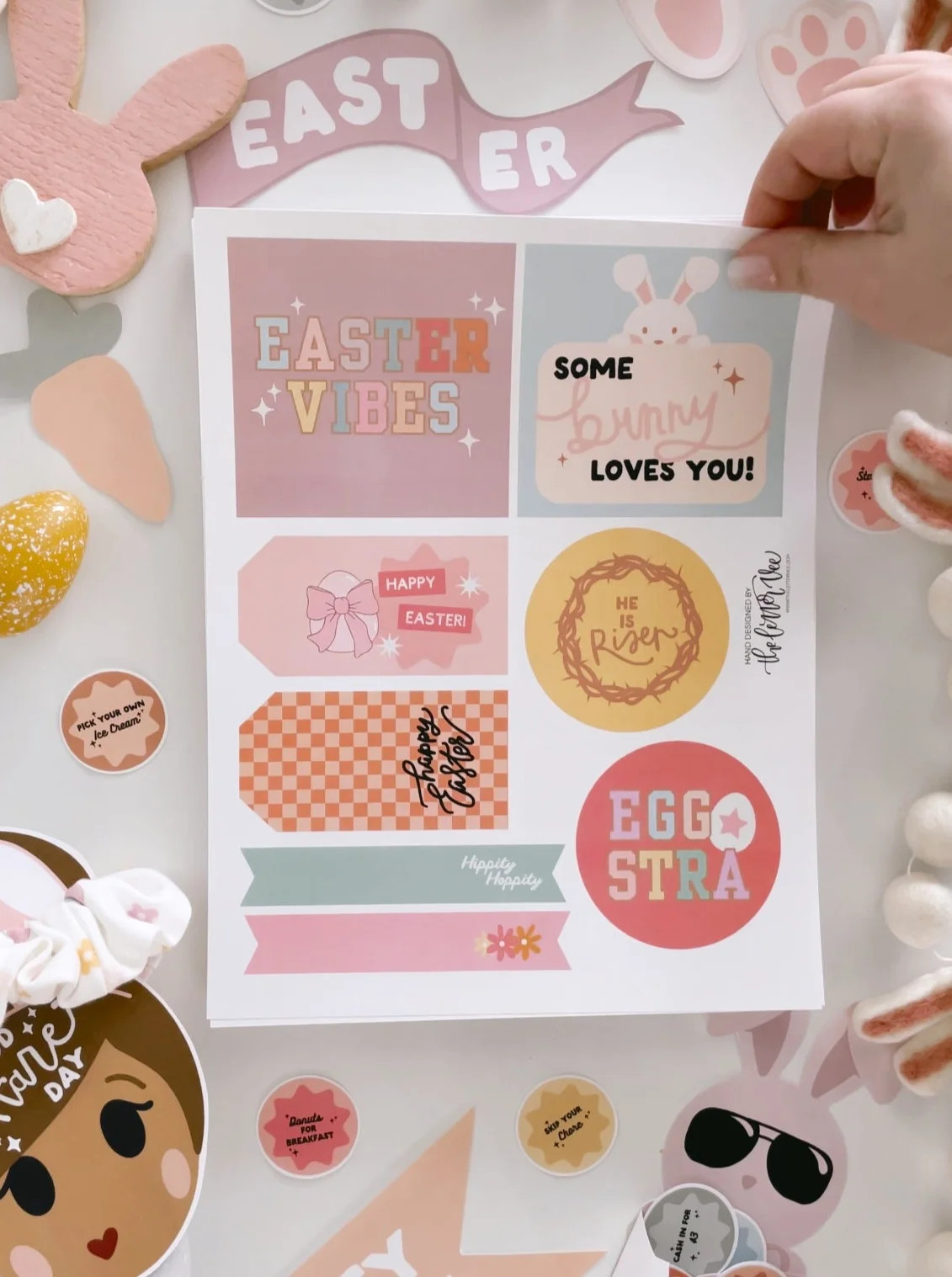 Easter 2024 Collection | Printable Collection | The Letter Vee