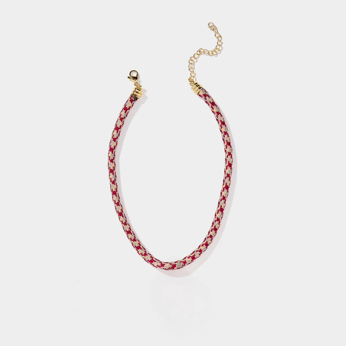 Crimson Cord Necklace | Allie + Bess