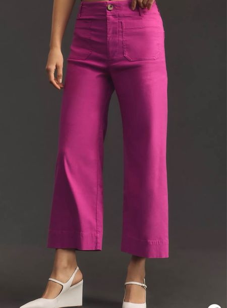 The popular The Colette Cropped Wide-Leg Pants by Maeve

So many colors to choose from! 

20% off orders of $100 or more  

#LTKmidsize #LTKsalealert #LTKSpringSale