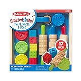 Melissa & Doug Shape, Model, and Mold Clay Activity Set - 4 Tubs of Modeling Dough and Tools | Amazon (US)